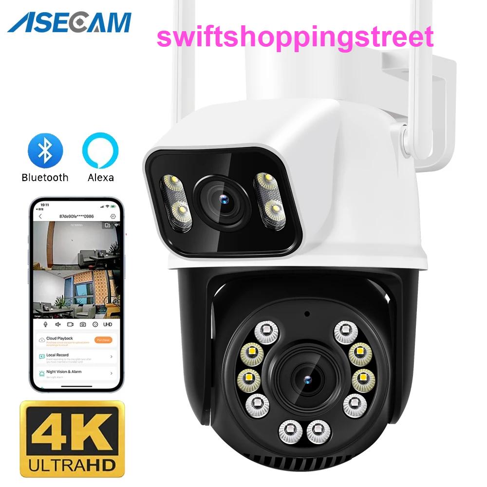 8MP 4K Wifi Camera PTZ Dual Screen Ai Human Detection 8MP 4K Wifi Camera PTZ Dual Screen Ai Human Detection
