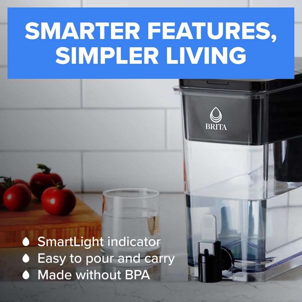 Brita-UltraMax Large Water Dispenser BritaPlus: Cleaner, Healthier Water in Every Sip