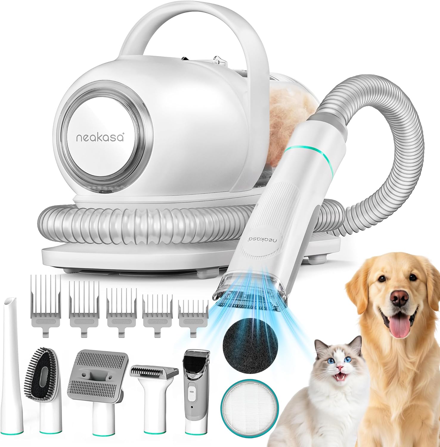 Dog Grooming Vacuum-1 Dog Grooming Vacuum Kit